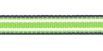 Lime/Navy Stripe Grosgrain