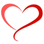 Valentine/Heart Grosgrain Ribbon