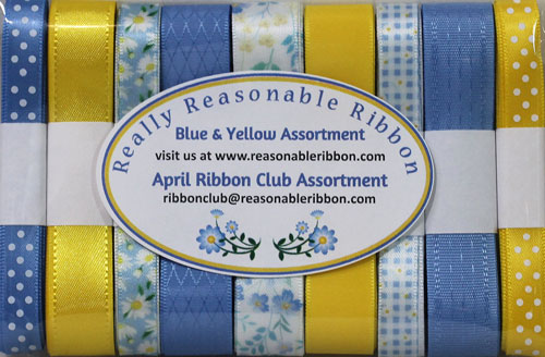 Blue & Yellow Ribbon Assortment SALE!