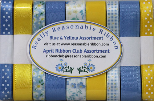 Blue & Yellow Ribbon Assortment SALE!