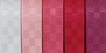 Checkerboard Satin Ribbon Assortment Pinks