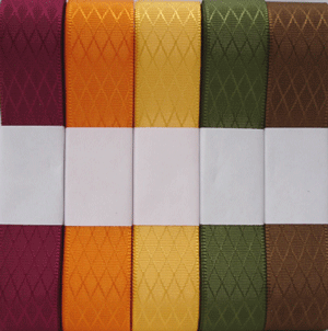 Diamond Satin Ribbon Assortment Autumn RESTOCKED!