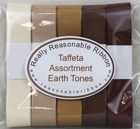 Taffeta Assortment Earth Tones