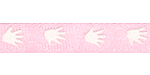 Baby Hands Pink Grosgrain Ribbon