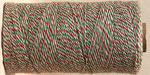 Holiday Striped Baker's Twine - 4-ply thin cotton twine – Sprinkled Wishes