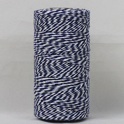 Baker's Twine Dark Blue Stripe