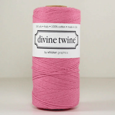 Baker's Twine Deep Pink Solid