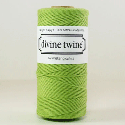 Baker's Twine Apple Green Solid