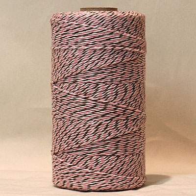 Baker's Twine Pink/Brown Twist