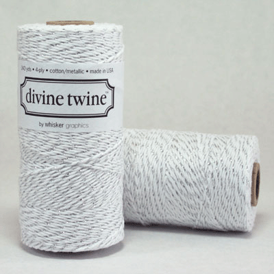 Baker's Twine Silver Metallic 