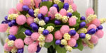 Bead Berry Spray Clusters Mixed Pastel