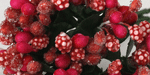 Bead Berry Spray Clusters Red RESTOCKED!