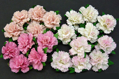Wild Orchid Crafts Carnations Mixed Pink RESTOCKED!