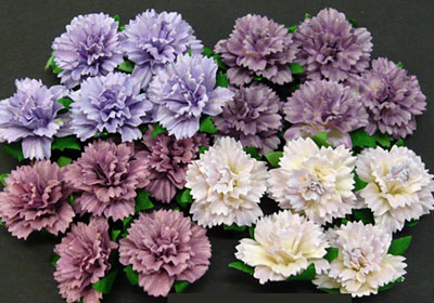 Wild Orchid Crafts Carnations Mixed Purple/Lilac