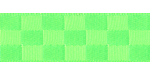 Checkerboard Satin Acid Green