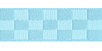 Checkerboard Satin Light Blue