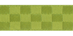 Checkerboard Satin Kiwi NEW WIDTH!