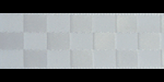 Checkerboard Satin White