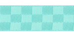 Checkerboard Satin Aqua