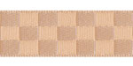 Checkerboard Satin Tan