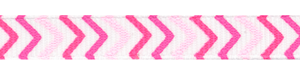 3/8" Mixed Pink Chevron Striped Grosgrain Ribbon Spool SALE!