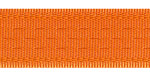 Delicate Stitched Satin Russet Orange