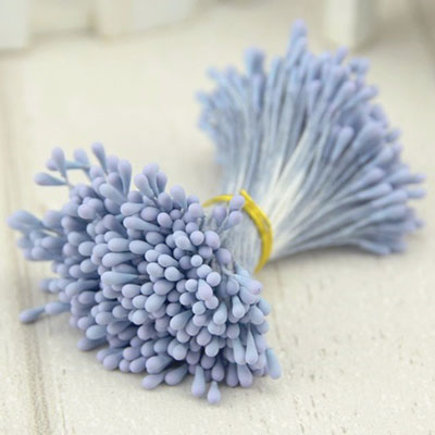 Double Head Mini Stamens Blue RESTOCKED!