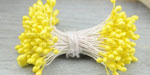 Double Head Stamens Light Yellow NEW COLOR!