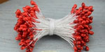 Double Head Stamens Red RESTOCKED!