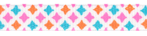 Summer Fun Diamond Print Grosgrain HALF OFF!