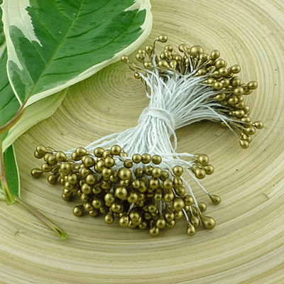 Double Head Stamens Gold