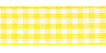 Plaid Ribbon Yellow NEW WIDTH!