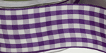 1.5 Inch Purple Gingham