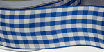 1.5 Inch Royal Blue Gingham