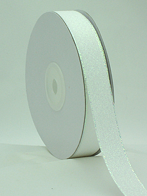 Glitz Ribbon White