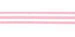 Striped Grosgrain Pink 