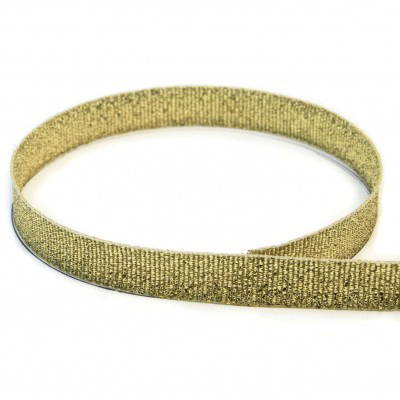 Grosgrain Ribbon Gold Metallic 