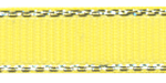 Grosgrain with Silver Edges Lemon