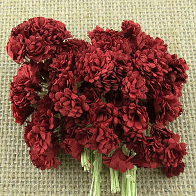 Wild Orchid Crafts Gypsophila Deep Red