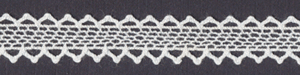 Gabrielle Off-White Crochet Lace