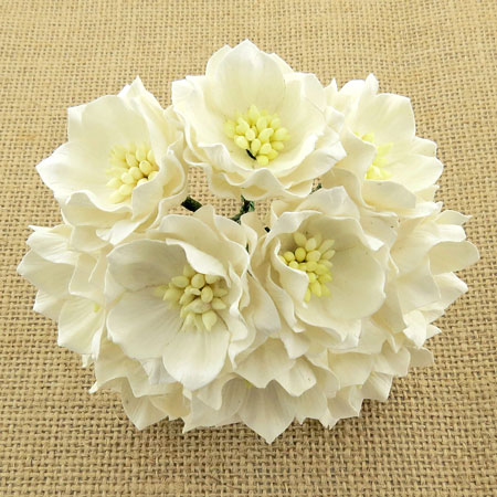 Wild Orchid Crafts Lotus Flower White RESTOCKED!