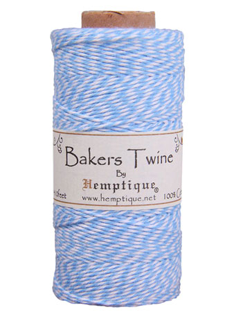 Baker's Twine Light Blue Stripe