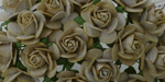 Wild Orchid Crafts Open Roses Light Mocha