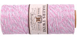 Baker's Twine Metallic Pink/White/Silver