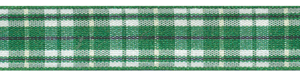 Plaid Ribbon Emerald Tartan