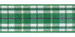 Plaid Ribbon Emerald Tartan