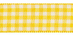 Plaid Ribbon Yellow Gold