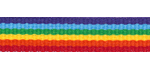 Rainbow Stripe Grosgrain 