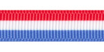 3/8" Red/White/Blue Striped Grosgrain HALF OFF!