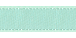 5/8" Satin with Grosgrain Edge Pastel Green